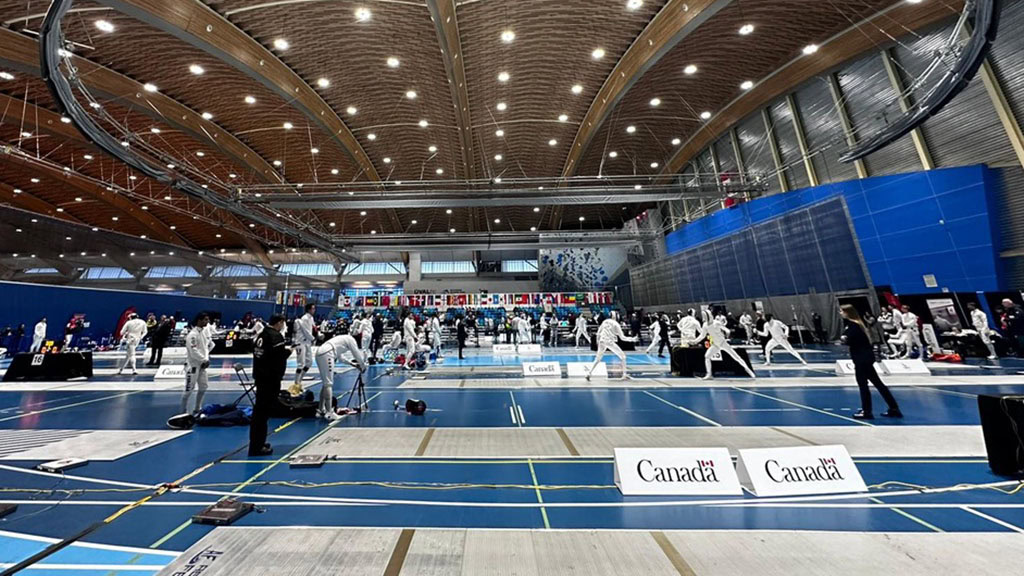 An international fencing competition